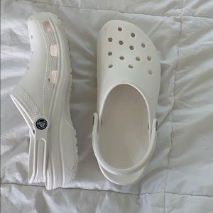 White Crocs